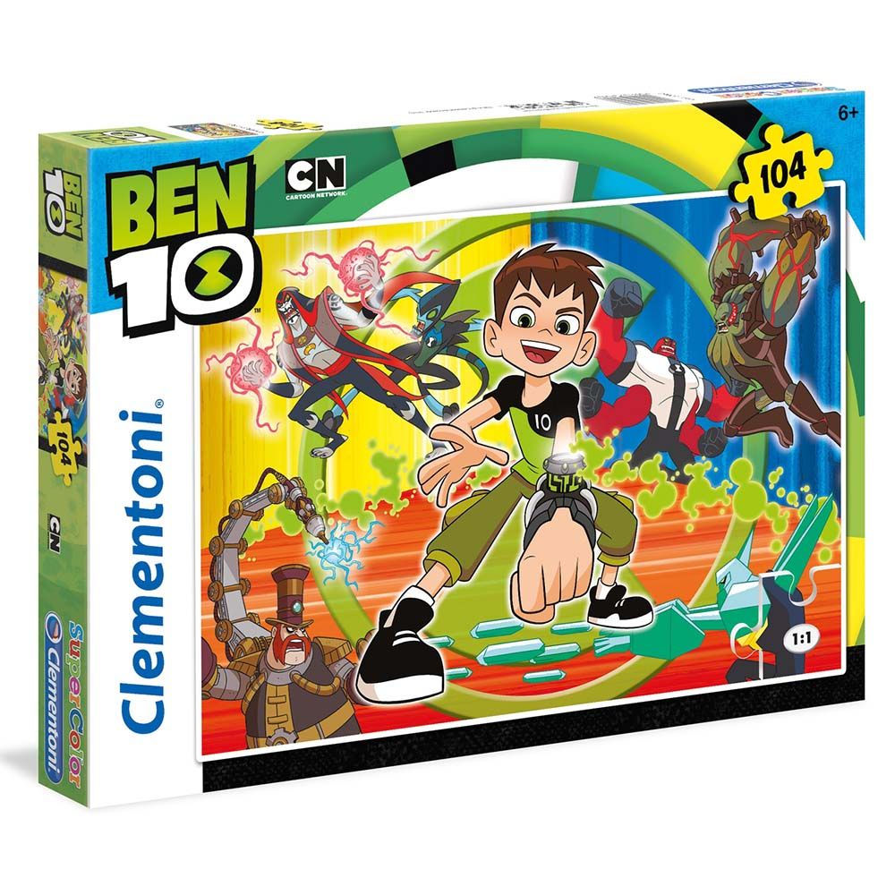 Clementoni, Бен Тен, пъзел 104 части