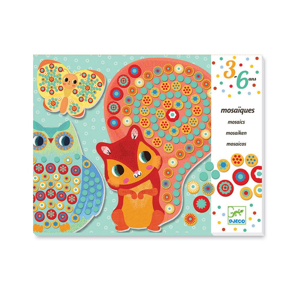 Djeco, Картинки от мозайки, В гората