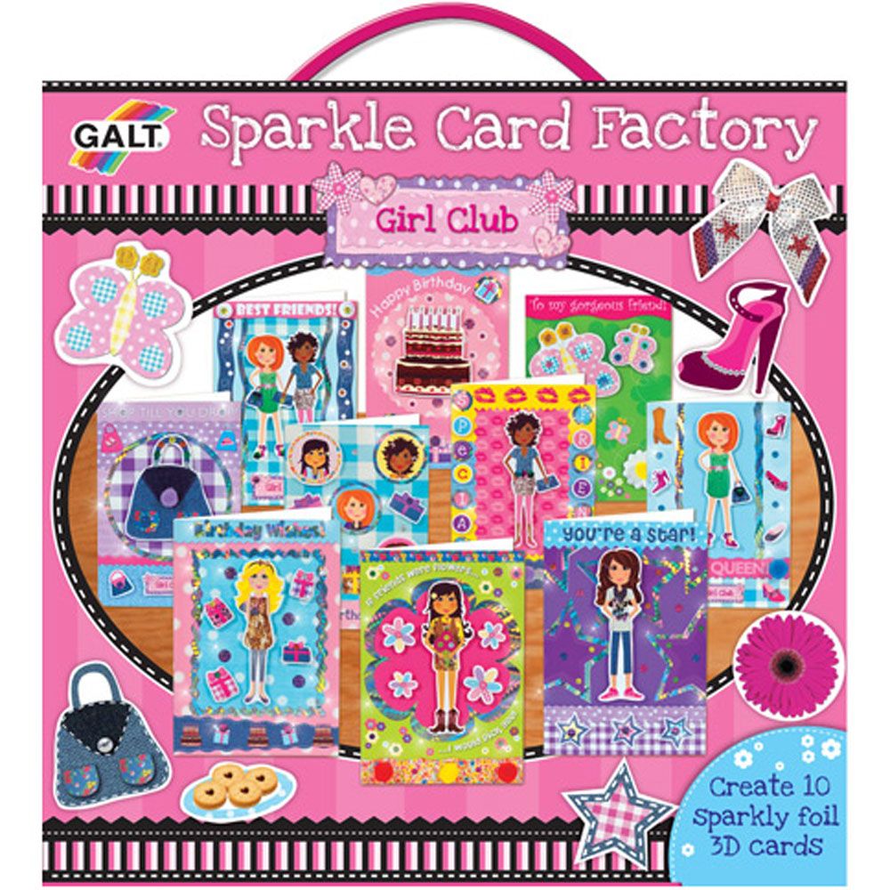 Galt Toys, Фабрика за блестящи картички