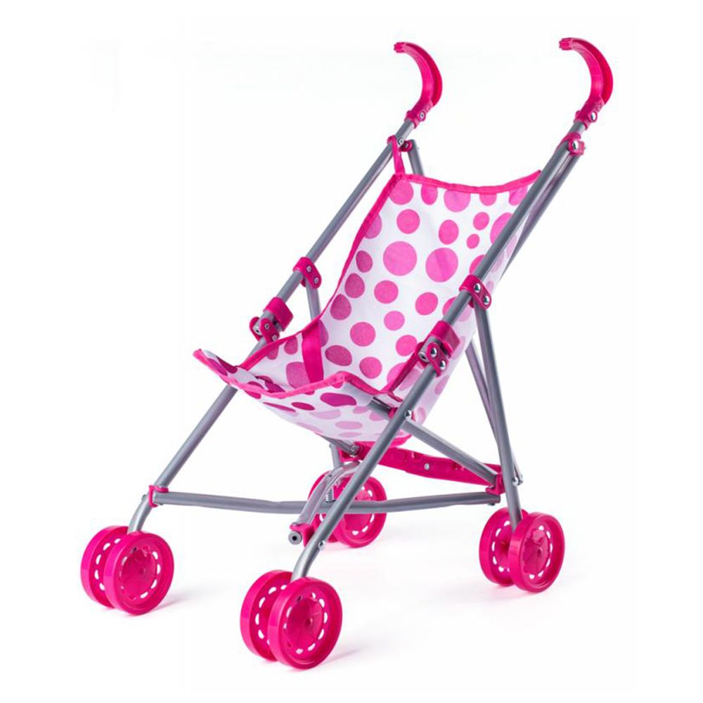 Кукла бебе Роузи, с количка, легло и аксесоари за хранене