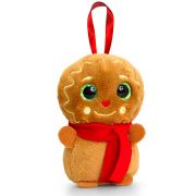 Плюшена играчка, Коледна меденка, 10 см