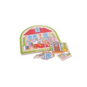 Дървен многослоен пъзел, Моята къща