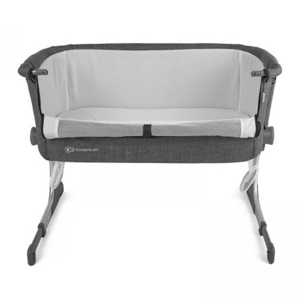 Бебешка кошара UNO, 2 в 1, сива