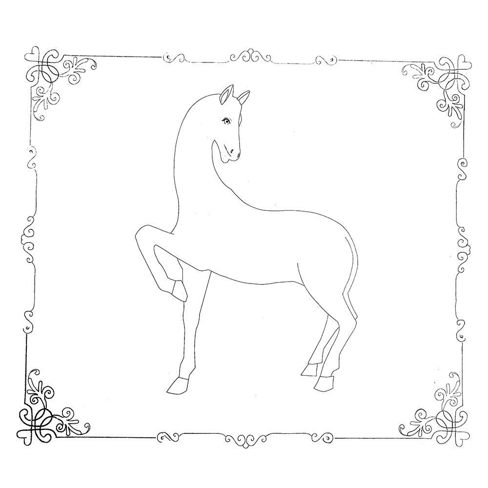 Книжка за рисуване със стикери и шаблони, Вълшебен свят