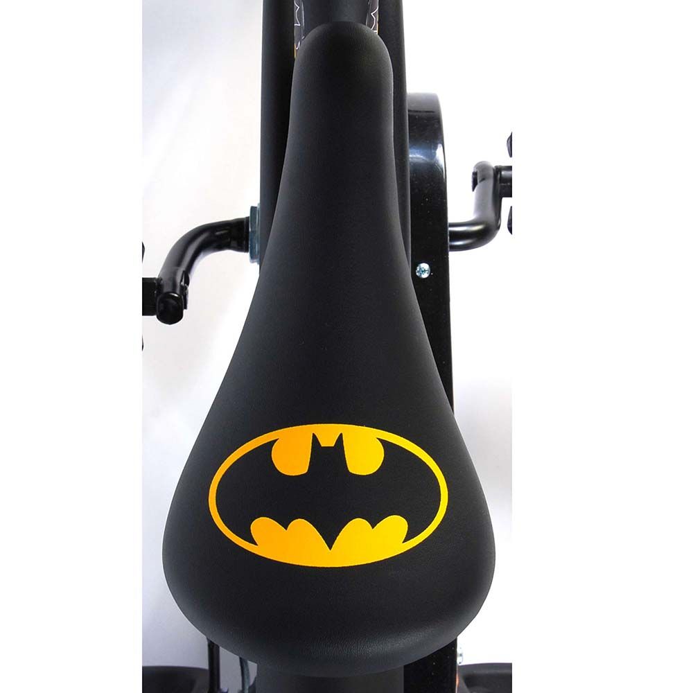 Детски велосипед, Батман, с помощни колела, 12 инча