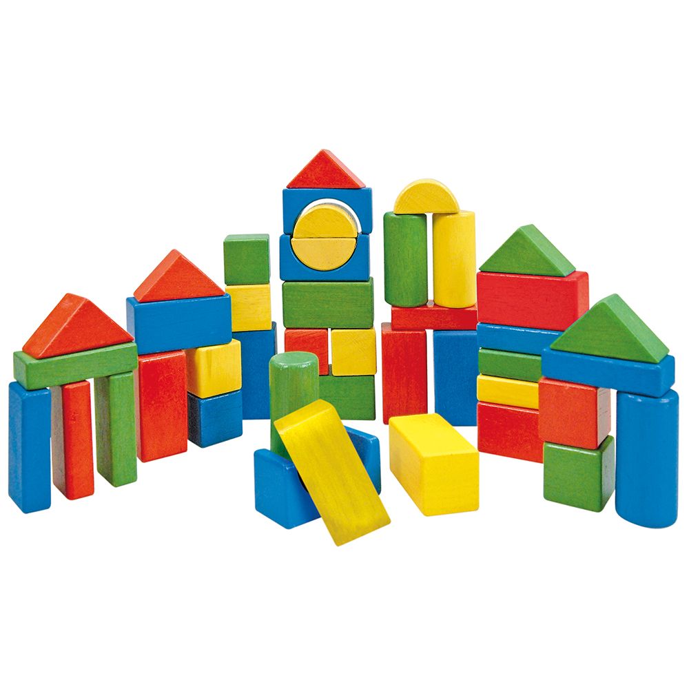 Woodyland, Дървен конструктор в кофа, 50 части