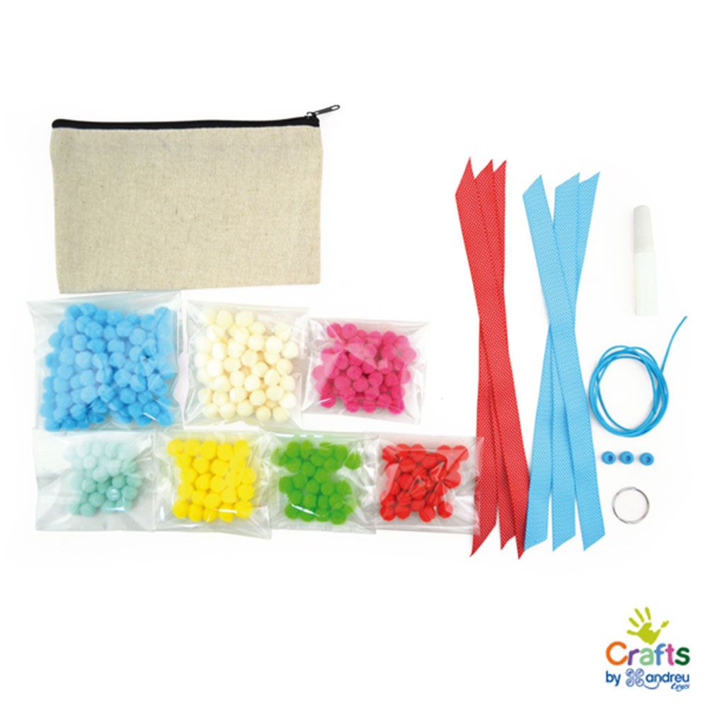 Направи сама портмоне с помпони