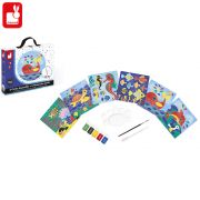 Мини картини за оцветяване, Морски животни