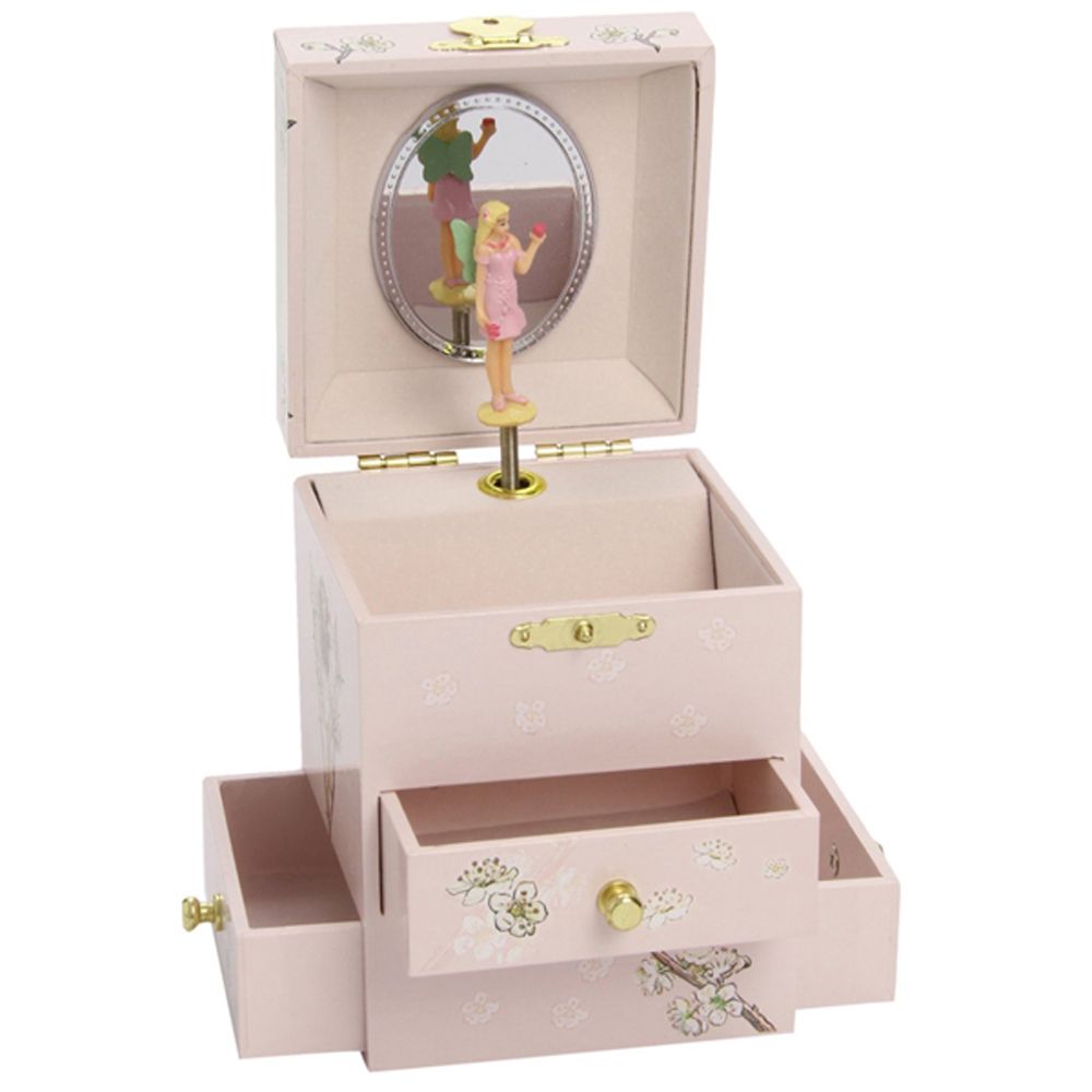 Светеща в тъмното музикална кутия с чекмеджета, Феята на цветята