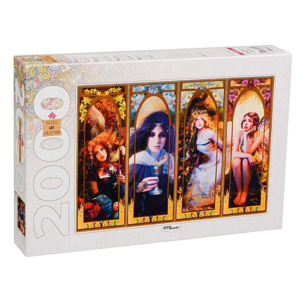 STEP Puzzle, Феи, Бенте Шлик, пъзел 2000 елемента