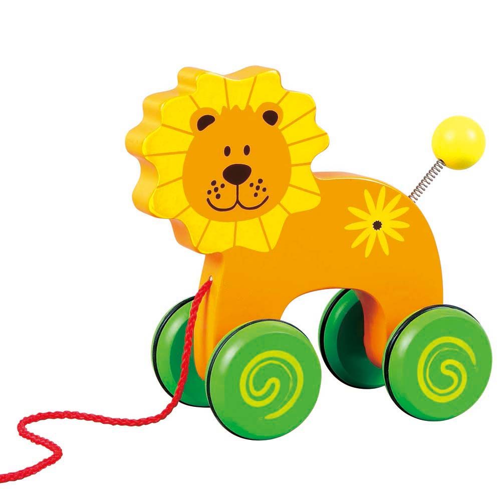 Lelin Toys, Играчка за дърпане, Лъвче