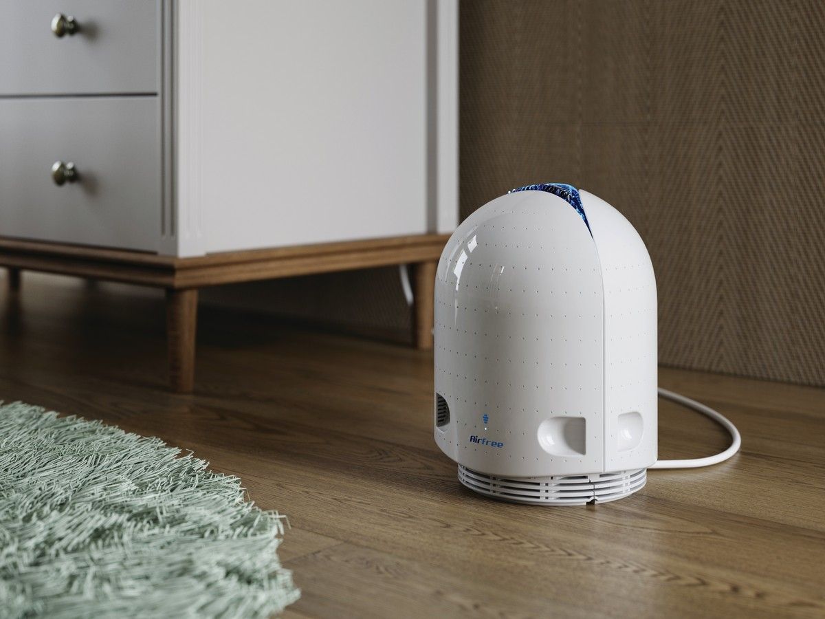 Въздухопречиствател Iris 80 Нощно небе, многоцветна антистрес лампа за 32m²