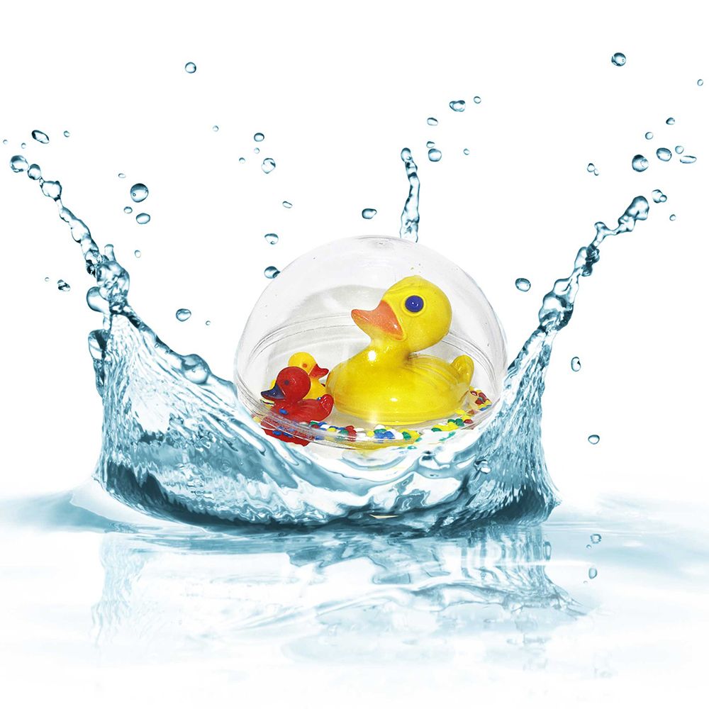 Патета за баня, червено и жълто, 7 см