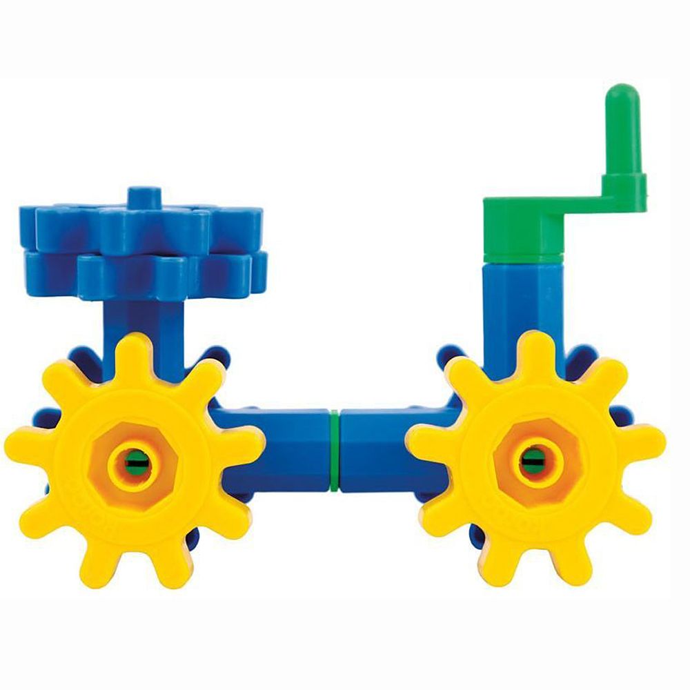 Пластмасов конструктор Колело, със зъбни колела, 18 части