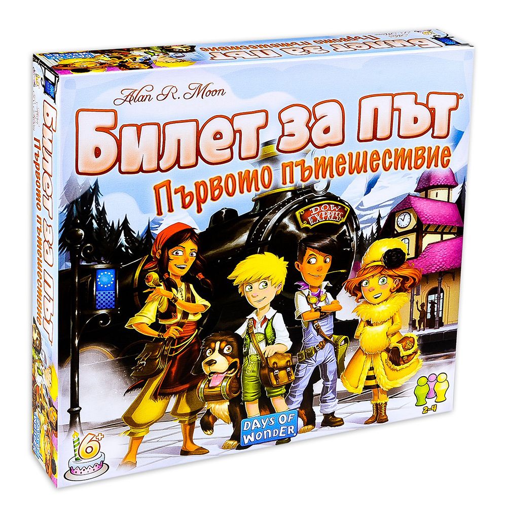 Days of Wonder, Ticket to Ride, Билет за път - Първото пътешестие - Европа, настолна игра