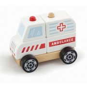 Дървена линейка-низанка