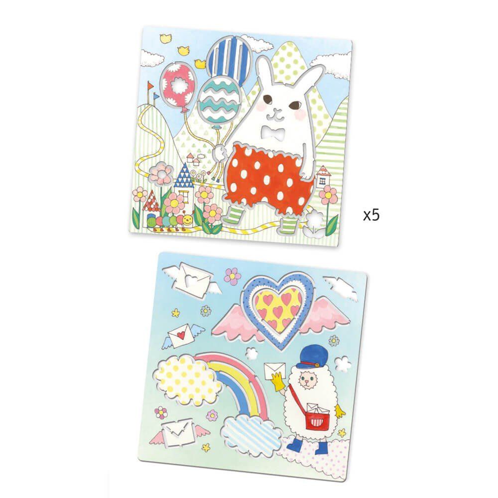 Шаблон за рисуване, Пони