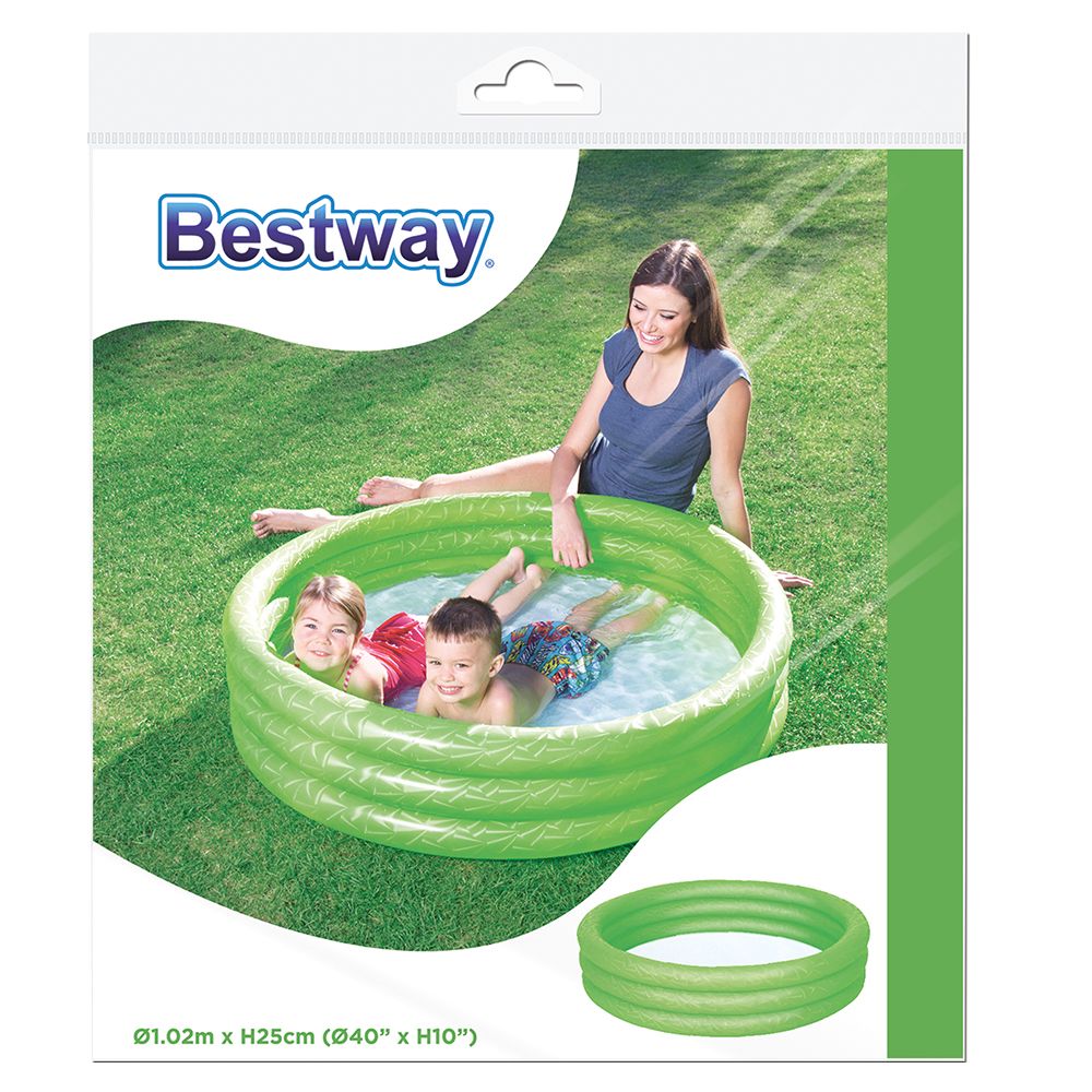 Надуваем басейн Мат