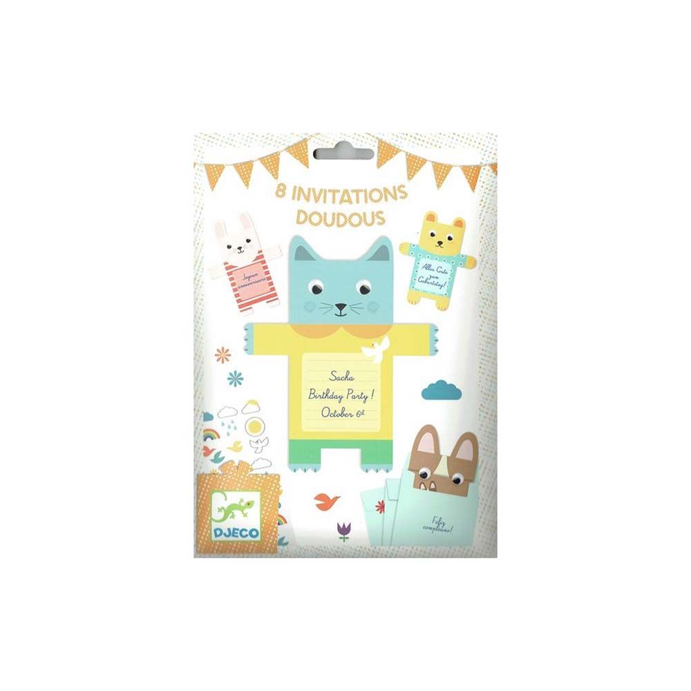 Djeco, Комплект за изработка на покани, Рожден ден