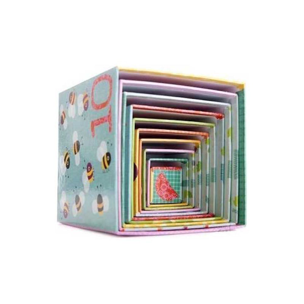 Кула от картонени кубчета за най-малките, Горските животни