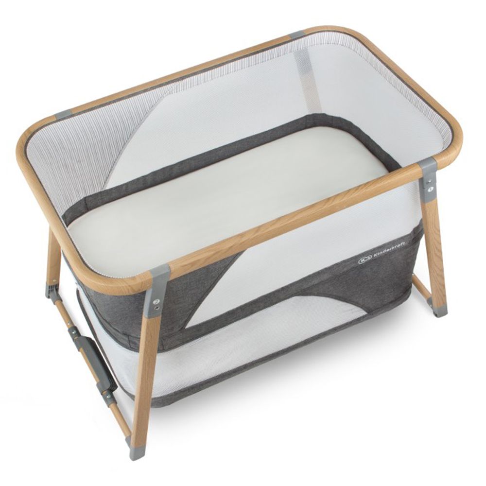 Бебешка кошара Sofi, 4 в 1, сива