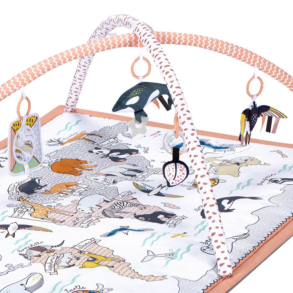 Образователна гимнастика и палатка за игра TIPPY, 3 в 1