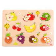 Дървен пъзел с дръжки, Плодове