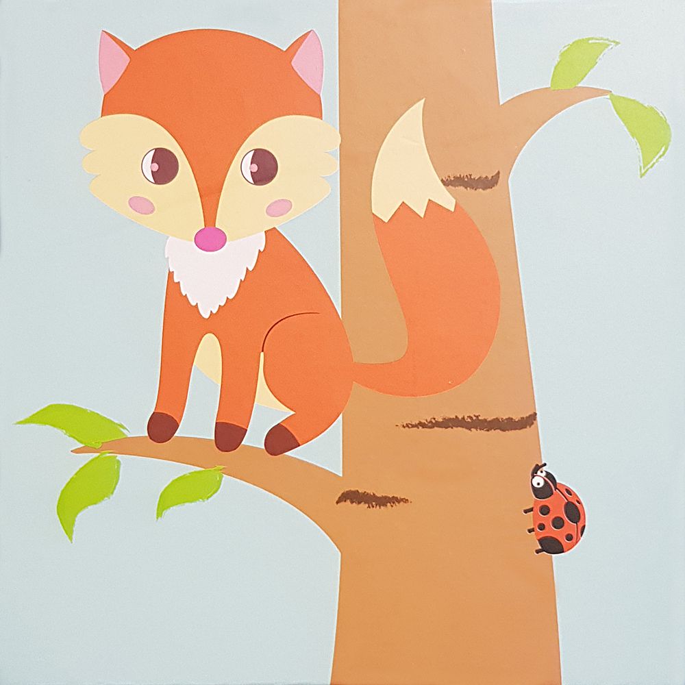 Кула от картонени кубчета за най-малките, Весели животни