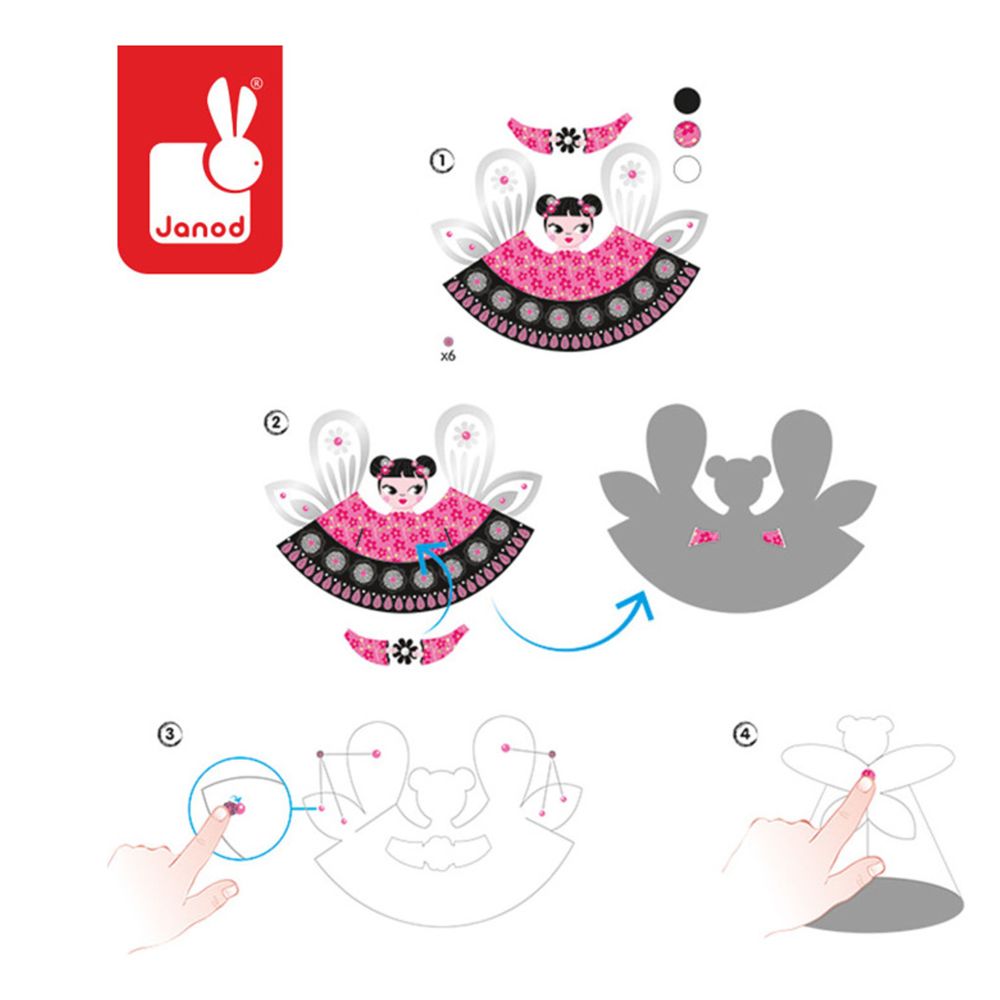 Направи сама гирлянд, Феи