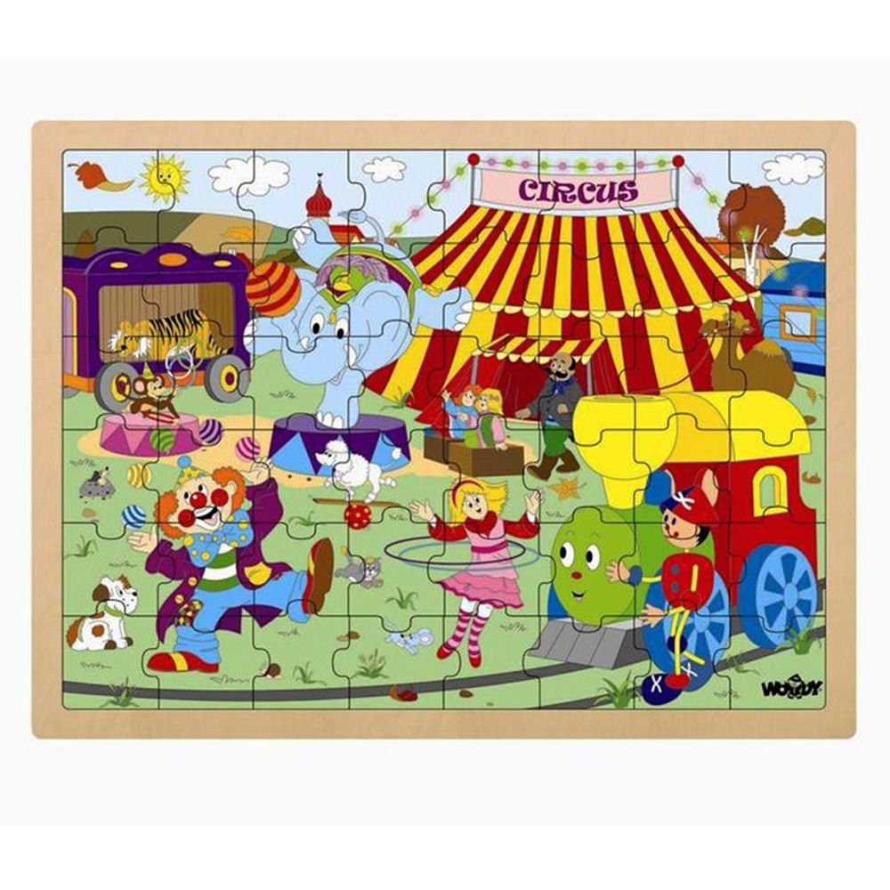Woodyland, Дървен пъзел, Цирк