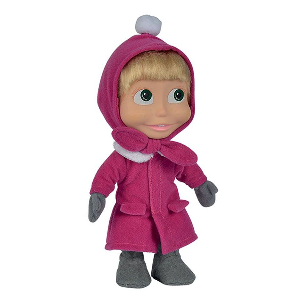 Маша със зимна премяна, Маша и Мечокът