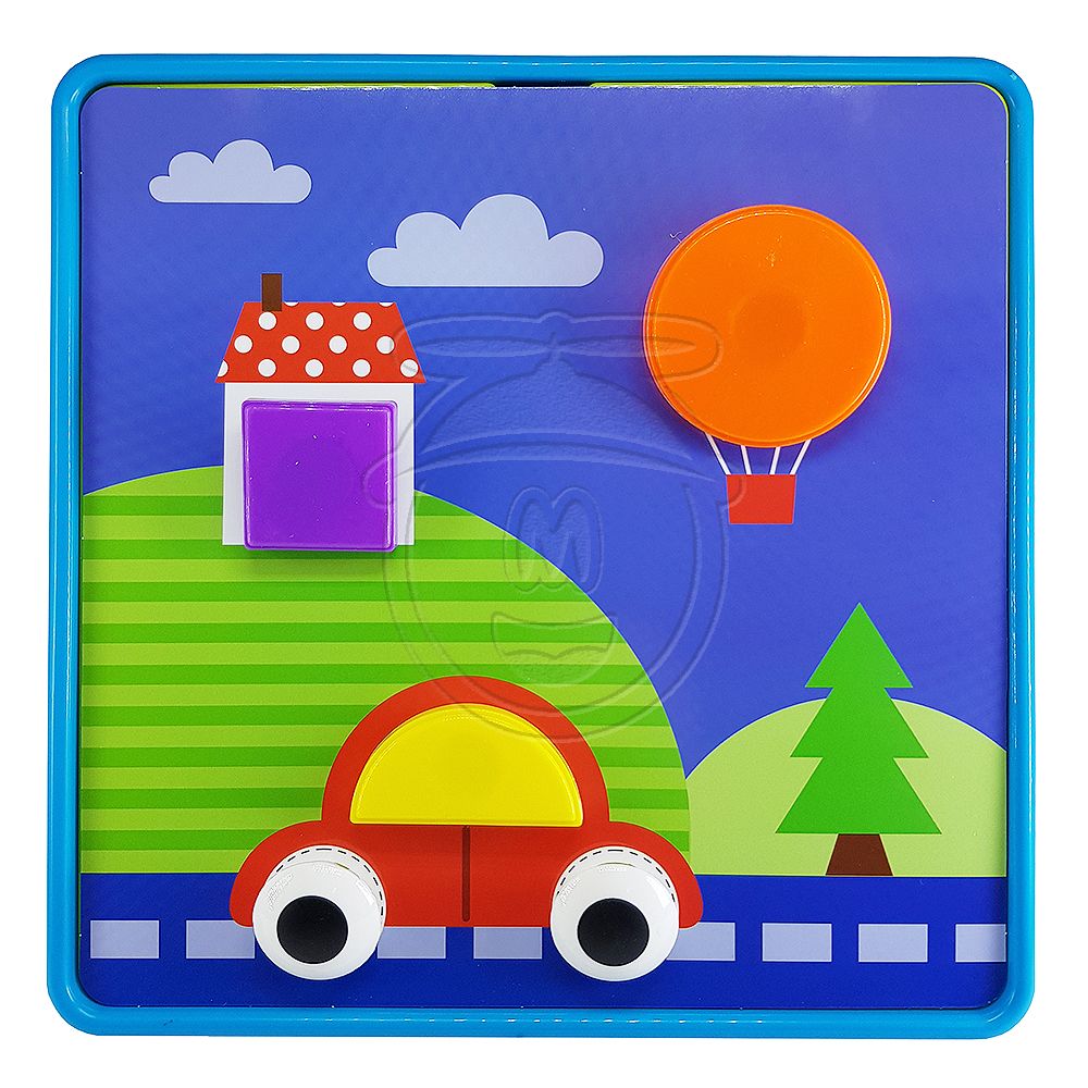 Бебешка мозайка, Цветове и форми