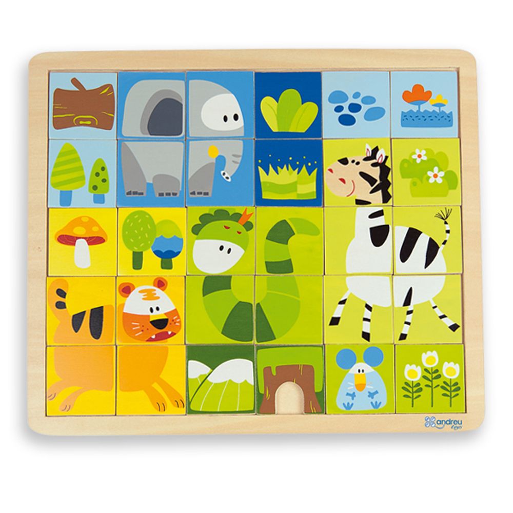 Andreu toys, Пъзел Джунгла