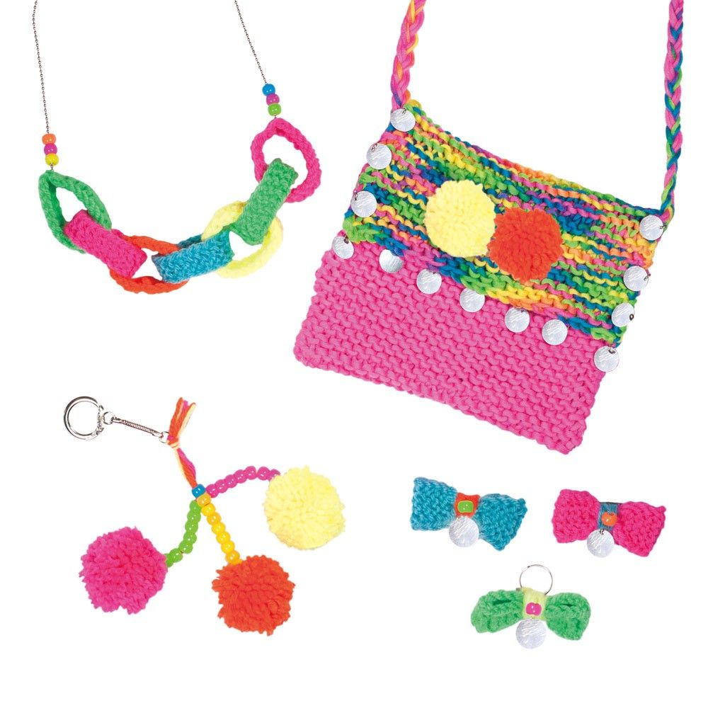 Първи стъпки в плетенето, Модерна чанта с аксесоари