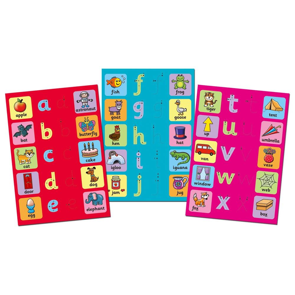 Детска книжка, Рисувай с вода, Букви