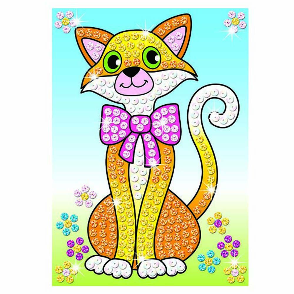 Изкуство с пайети, Котета