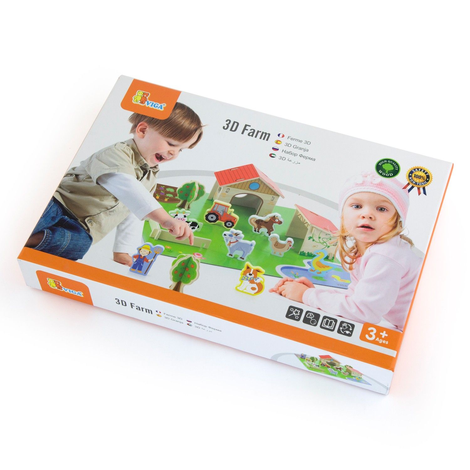 Дървена игра, Животът във фермата