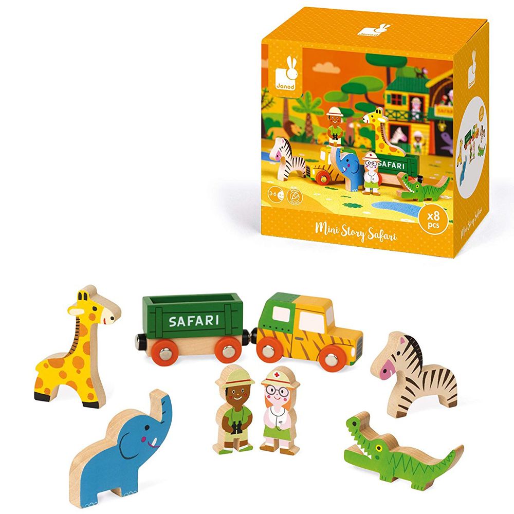Janod, Занимателна игра, Разкажи ми история, Сафари