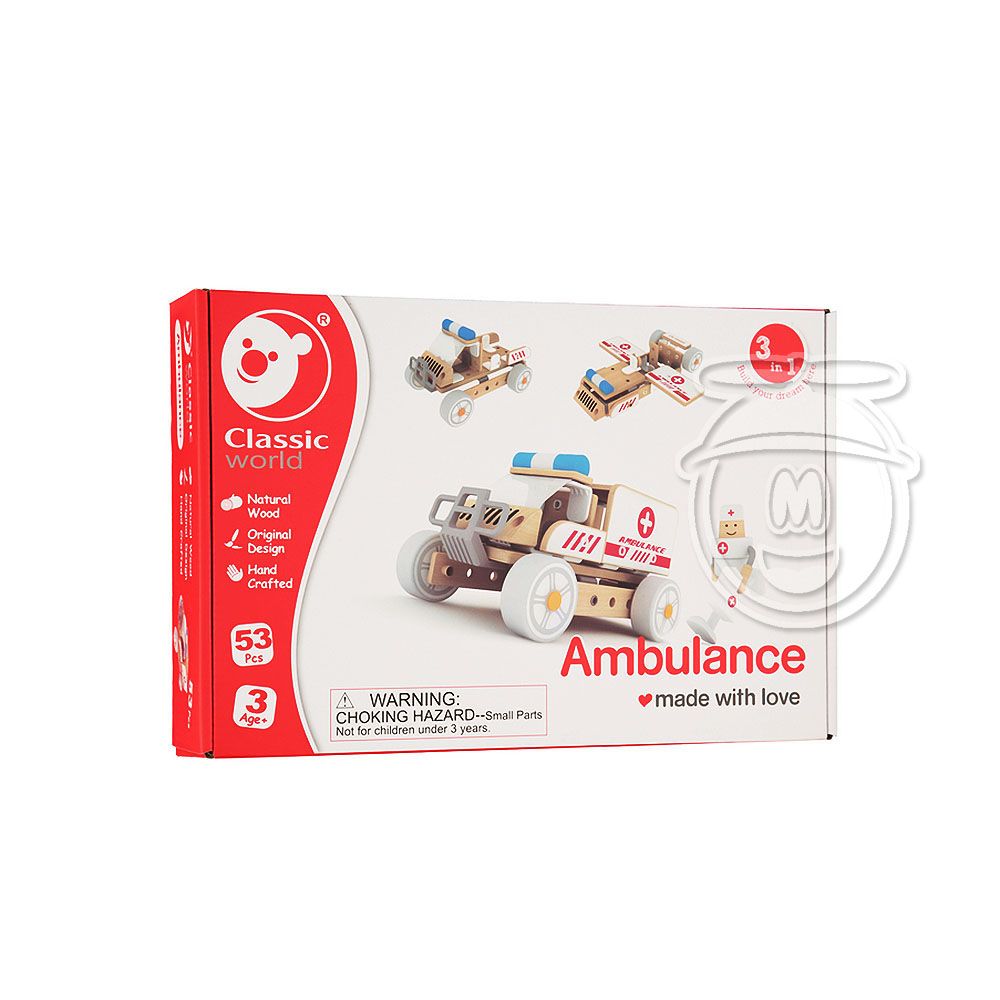 Classic world, Дървен конструктор, Линейка