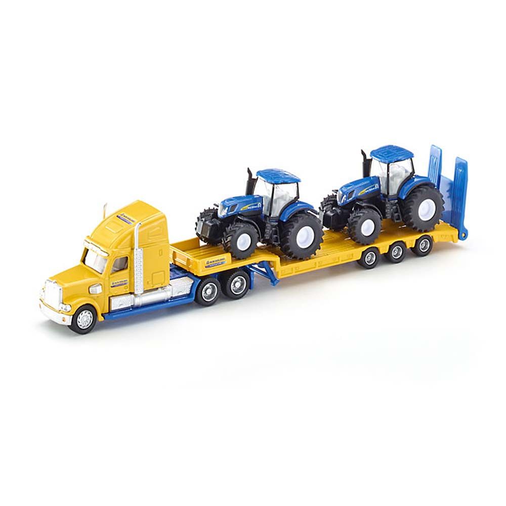 Siku, Тир влекач натоварен с два трактора New Holland