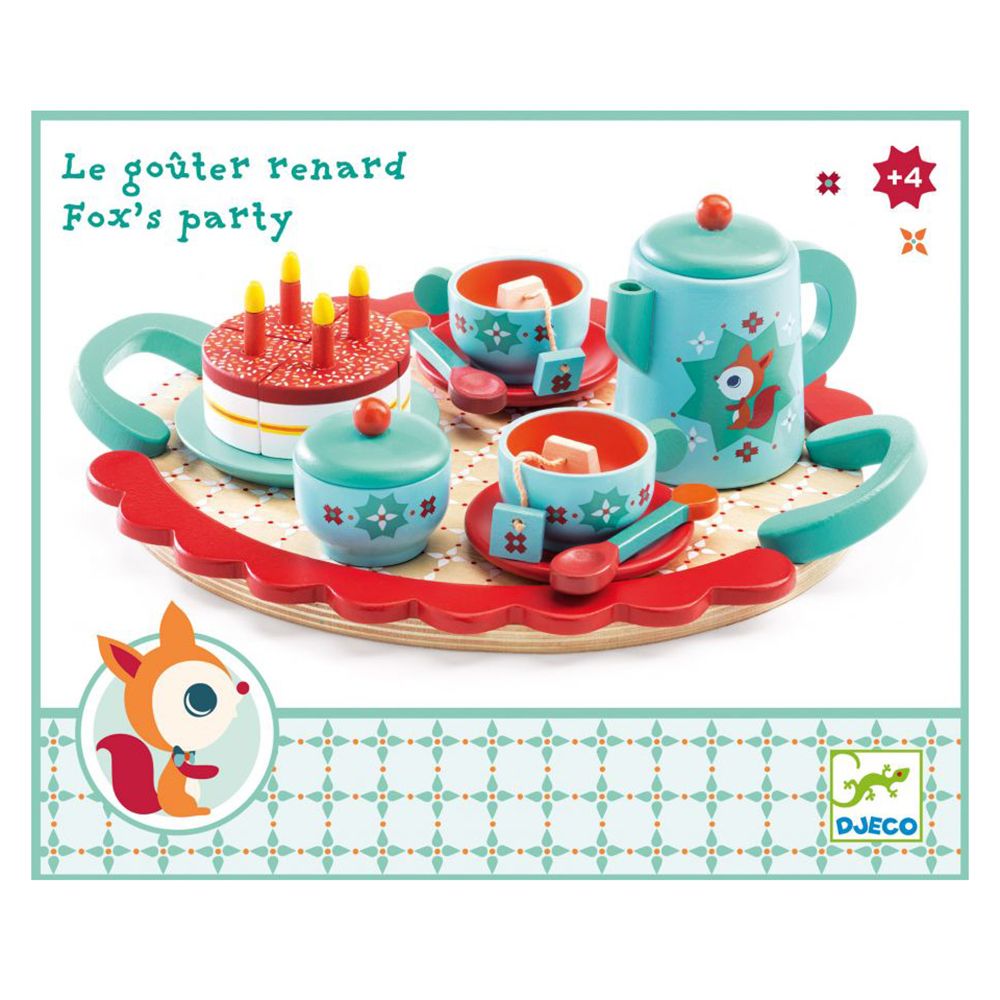 Djeco, Сервиз за чай, Веселата Лисичка