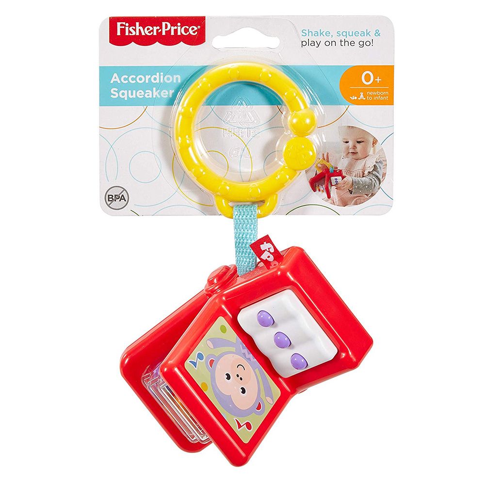 Бебешка дрънкала-гризалка, Акордеонче