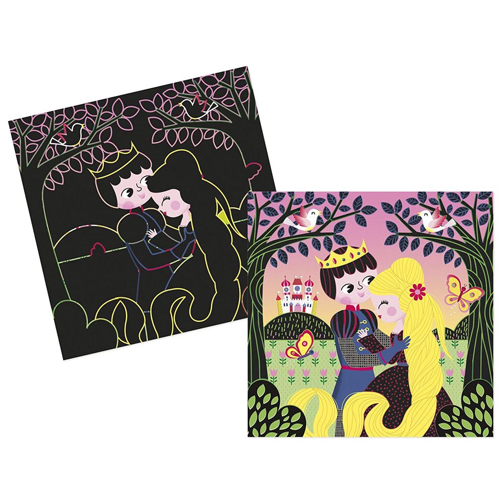 Скреч картини, Рапунцел