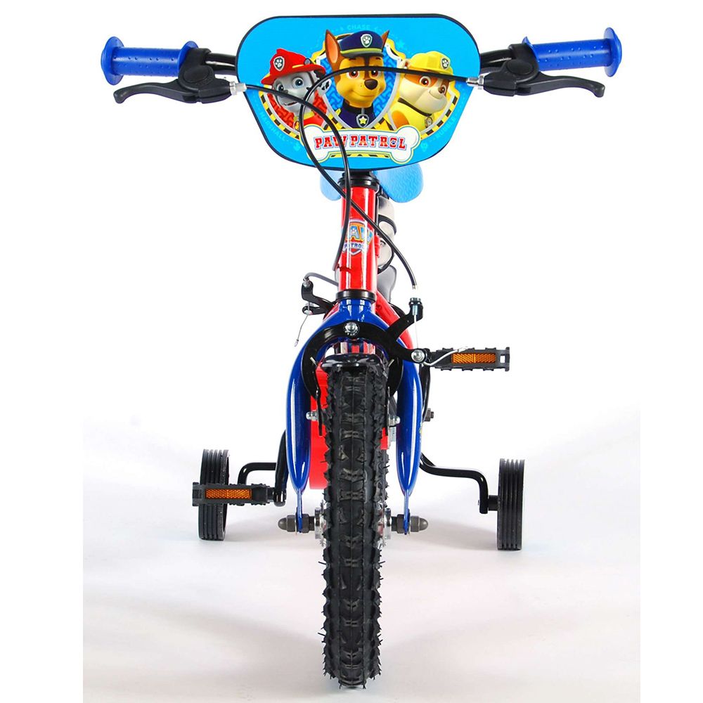 Детски велосипед с помощни колела Пес Патрул, 12 инча