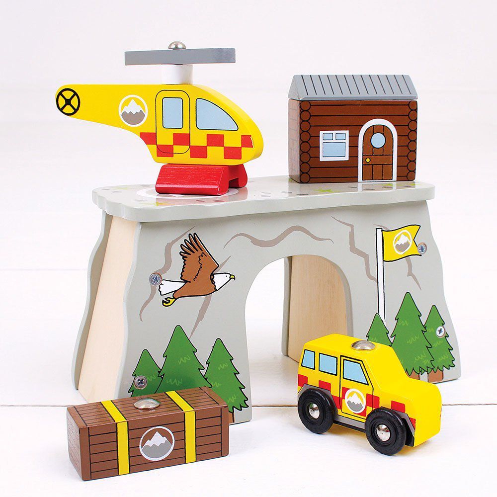 Дървен комплект за спасителни акции в планината