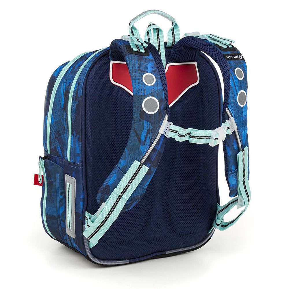 Анатомична ученическа раница, Син робот