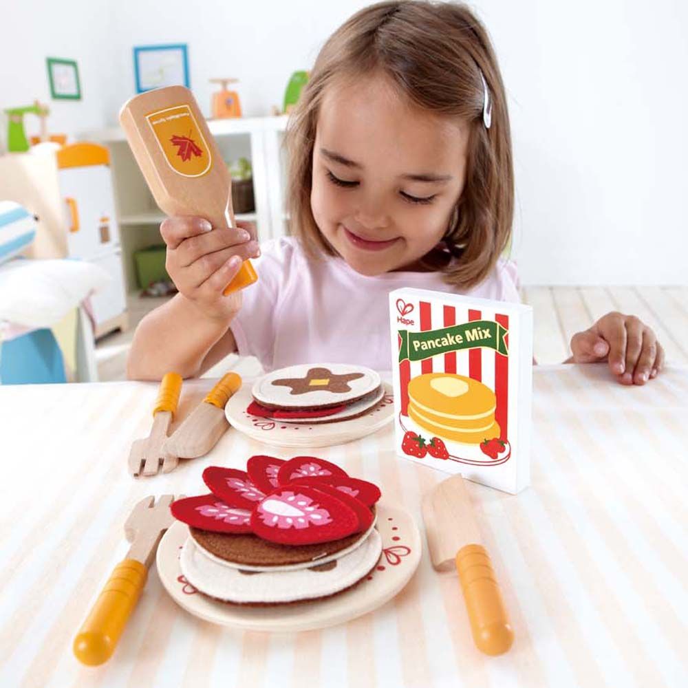 Дървен готварски комплект, Палачинки