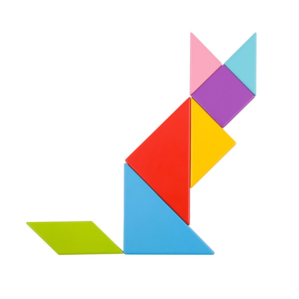 Дървен танграм