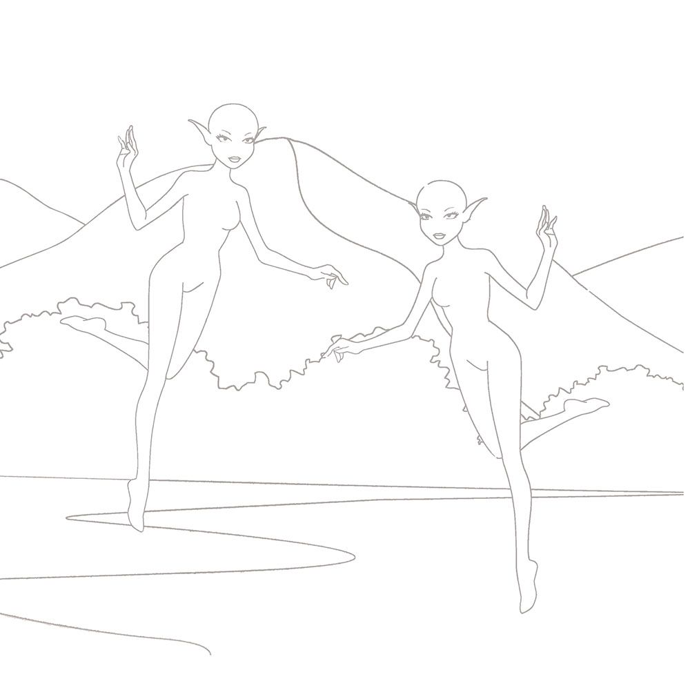 Книжка за рисуване със стикери и шаблони, Вълшебен свят