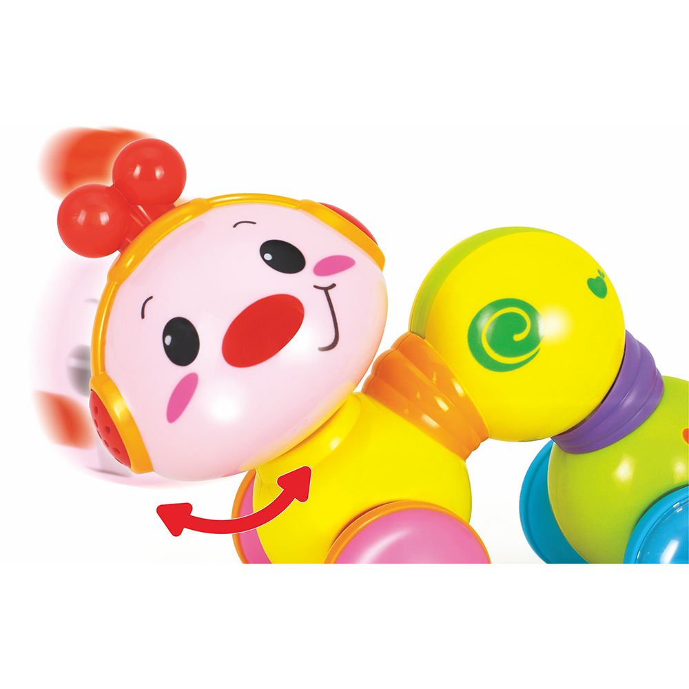 Бебешка музикална играчка, Щастливото червейче